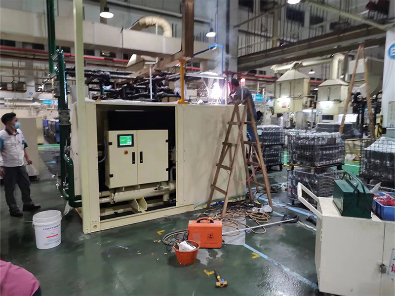 廣州恩梯恩裕隆傳動系統(tǒng)水冷渦旋冷水機(jī)組項目