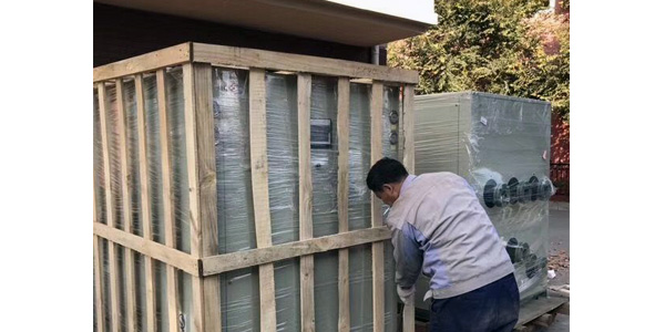 渦旋式水源熱泵機(jī)組廠家完成測試，用戶安裝簡便